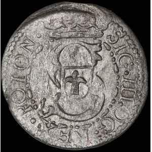 Sigismond III Vasa, Szeląg 1609, Riga - 1609 sur la bordure