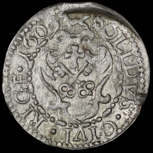 Sigismond III Vasa, Szeląg 1609, Riga - 1609 sur la bordure