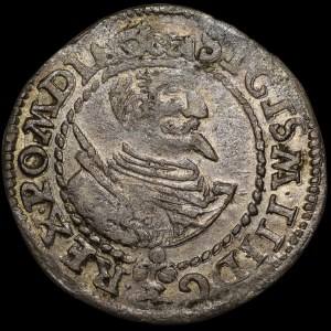 Sigismund III Vasa, grosz, 1597, Poznań—rare and very nice