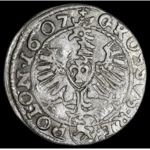 Zygmunt III Waza, Grosz 1607, Kraków