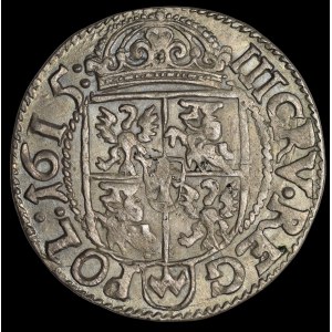 Zygmunt III Waza, 3 Krucierze 1615, Kraków