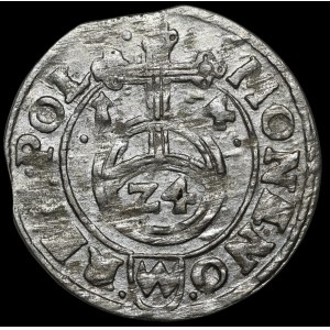 Zygmunt III Waza, Półtorak 1614, Bydgoszcz - Awdaniec w tarczy, SIGI