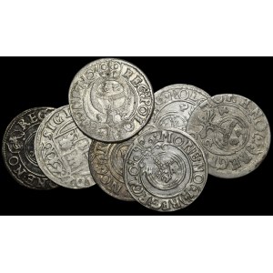 Zygmunt III. Vasa, Półtorak Bydhošť – sada (7 ks)