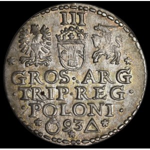 Sigismond III Vasa, Trojak 1593, Malbork
