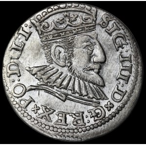 Zygmunt III Waza, Trojak 1592, Ryga