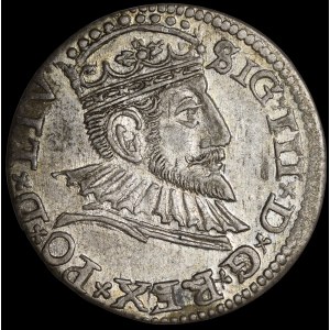 Sigismond III Vasa, Trojak 1593, Riga