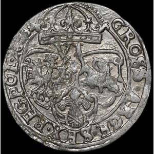 Sigismund III Vasa, Six-Reale, 1626, Kraków - GROSS - Trivia - Very Rare