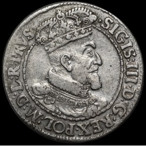 Sigismondo III Vasa, Ort 1617, Danzica – variante
