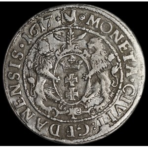 Sigismondo III Vasa, Ort 1617, Danzica – variante