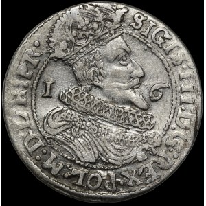 Sigismund III Vasa, Ort 1626/5, Gdańsk—date pierced through, PR