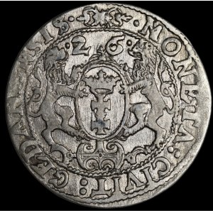 Sigismund III Vasa, Ort 1626/5, Gdańsk—date pierced through, PR
