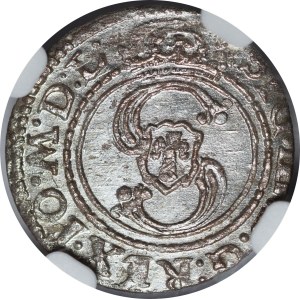 Sigismund III Vasa, Szeląg, 1624, Vilnius—full date: 1624—beautiful