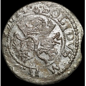 Zygmunt III Waza, Szeląg 1624, Wilno - 2xdata - rzadki