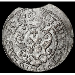 Sigismund III Vasa, Szeląg, 1606, Riga—II instead of LI