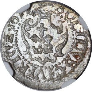 Sigismond III Vasa, Szeląg de 1617, Riga – magnifique