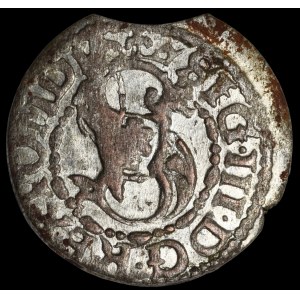 Sigismond III Vasa, Szeląg 1619, Riga - PO M D L, RIGE