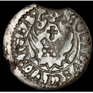 Sigismond III Vasa, Szeląg 1619, Riga - PO M D L, RIGE