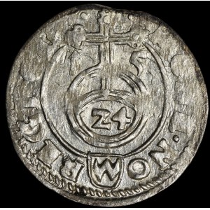 Sigismund III Vasa, 1.5-raki coin, 1615, Bydgoszcz—corded border on the obverse—rare