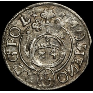 Sigismond III Vasa, Półtorak 1616, Bydgoszcz – SAS dans un ovale – lettres « N » inversées – rare