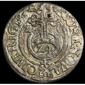 Sigismond III Vasa, Półtorak de 1620, Riga – une renarde conclut l'inscription – pièce rare