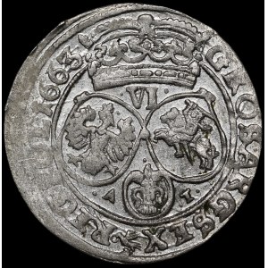 Jan II Kazimierz, Szóstak 1663 AT, Bydgoszcz