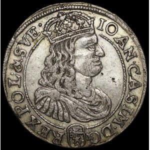 Jean II Casimir, Szóstak 1667 TLB, Bydgoszcz – assez joli