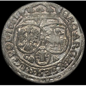 Jan II. Kazimierz, Šóstak 1661 GBA, Lvov – krásná
