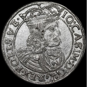 Jan II Kazimierz, Szóstak 1662 GBA, Lwów - rzadki
