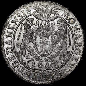 John II Casimir, Ort 1660, Gdańsk - IOH - beautiful