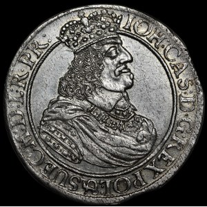 John II Casimir, Ort 1660, Gdańsk - IOH - a variation of the shoulder guard