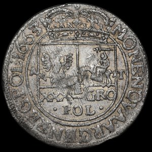 Jan II. Kazimierz, Tymf 1663 AT, Lvov – docela hezký