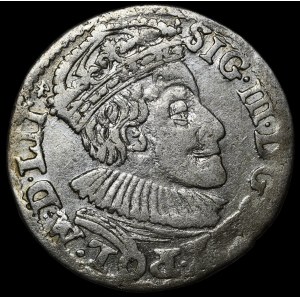 Zygmunt III Waza, Trojak 1590, Olkusz