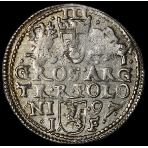 Sigismund III Vasa, Trojak 1597, Olkusz - POLONI