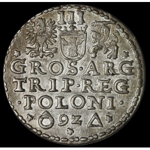 Zikmund III. Vasa, Trojak 1592, Malbork