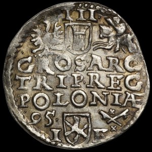 Zygmunt III. Vasa, Trojak 1595, Wschowa