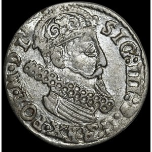 Zygmunt III Waza, Trojak 1623, Kraków - piękny