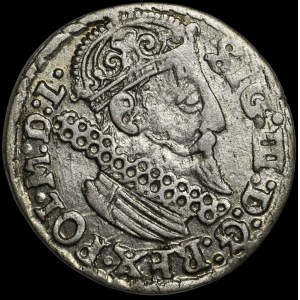 Sigismund III. Wasa, Trojak 1623, Krakau