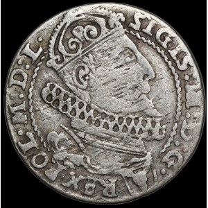 Sigismondo III Vasa, “Szóstak” 1625, Cracovia – Półkozic – variante