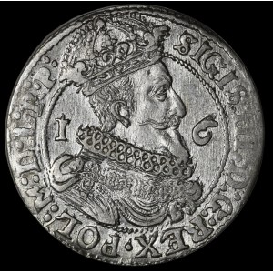 Zygmunt III. Vasa, Ort 1626/5, Gdaňsk – úzký řetízek, P – vzácnější a velmi pěkný