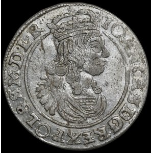 Jan II Kazimierz, Szóstak 1663 AT, Bydgoszcz - odmiana