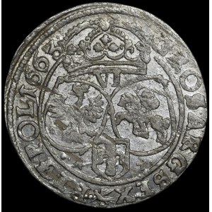 Jan II Kazimierz, Szóstak 1663 AT, Bydgoszcz - odmiana