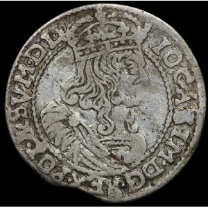 Giovanni II Casimiro, Szóstak 1665 AT, Cracovia – più raro