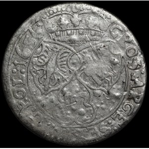 John II Casimir, Szóstak 1656, Lviv—no denomination—very rare