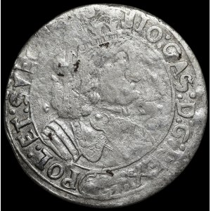 John II Casimir, Szóstak 1656, Lviv—no denomination—very rare