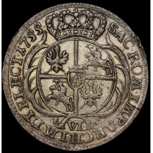 August III. von Sachsen, 6. August 1755 n. Chr., Leipzig – Variante