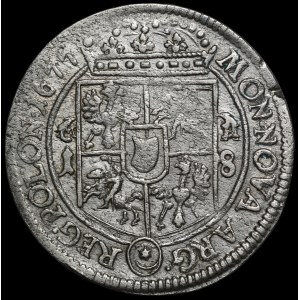 Jan III Sobieski, Ort 1677 MH, Bydgoszcz - rzadki