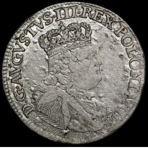 August III of Saxony, Trojak, 1754 CE, Leipzig