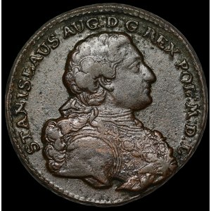 Stanisław August Poniatowski, Trojak 1766, Krakau – Waffenschmied