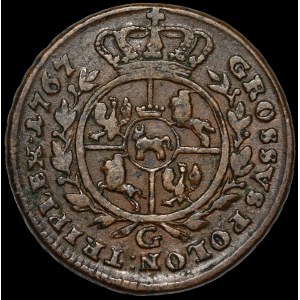 Stanisław August Poniatowski, Trojak 1767 G, Warszawa