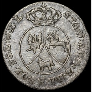 Stanisław August Poniatowski, 10 medených grošov z roku 1791 EB, Varšava